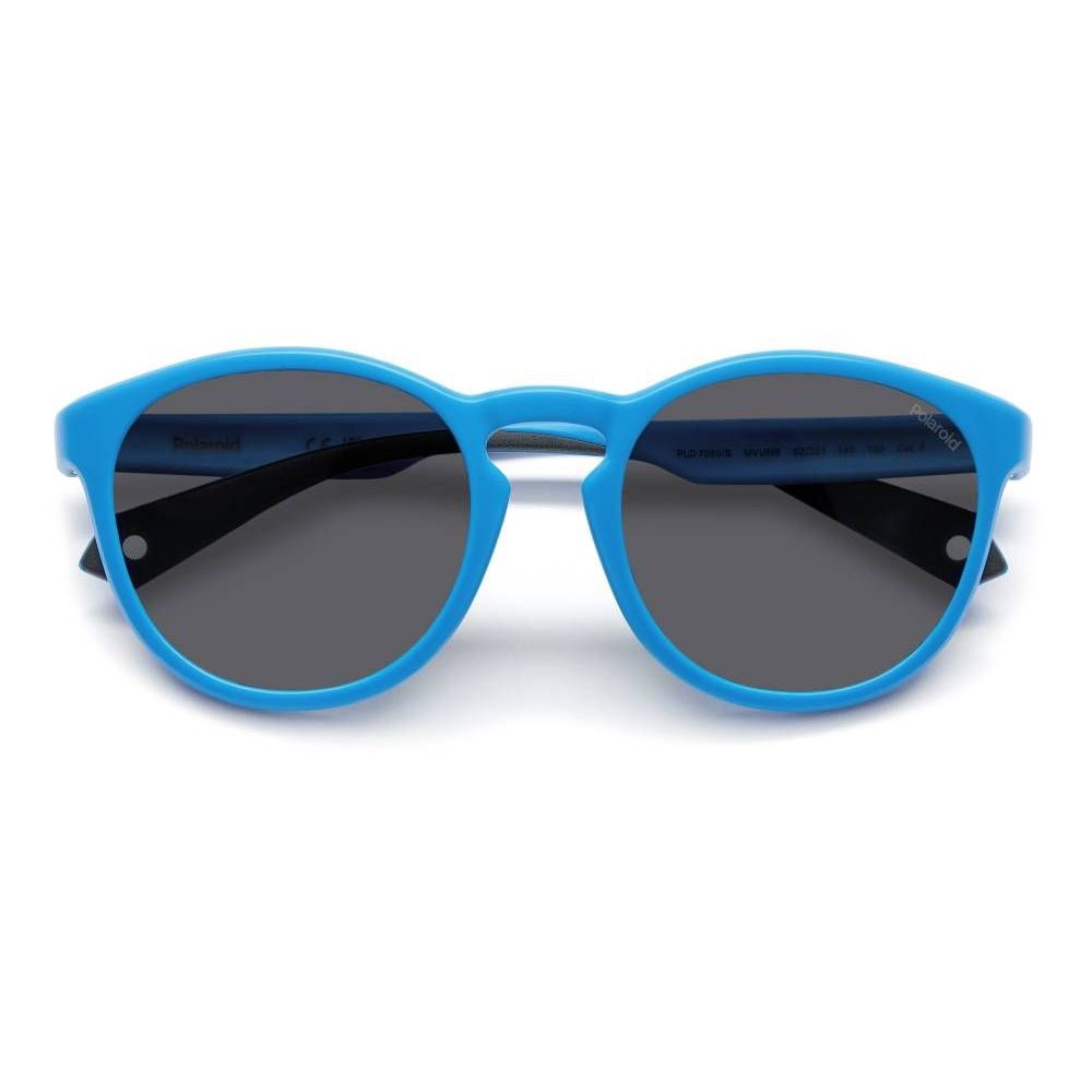 Polaroid Blue Resin Sunglasses with Polarized Lenses