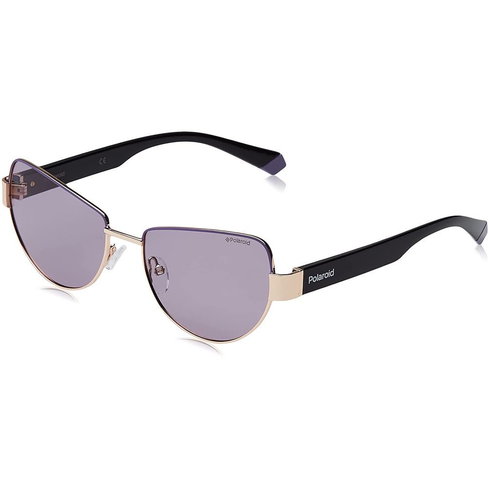 Polaroid Purple Metal Sunglasses for Timeless Elegance