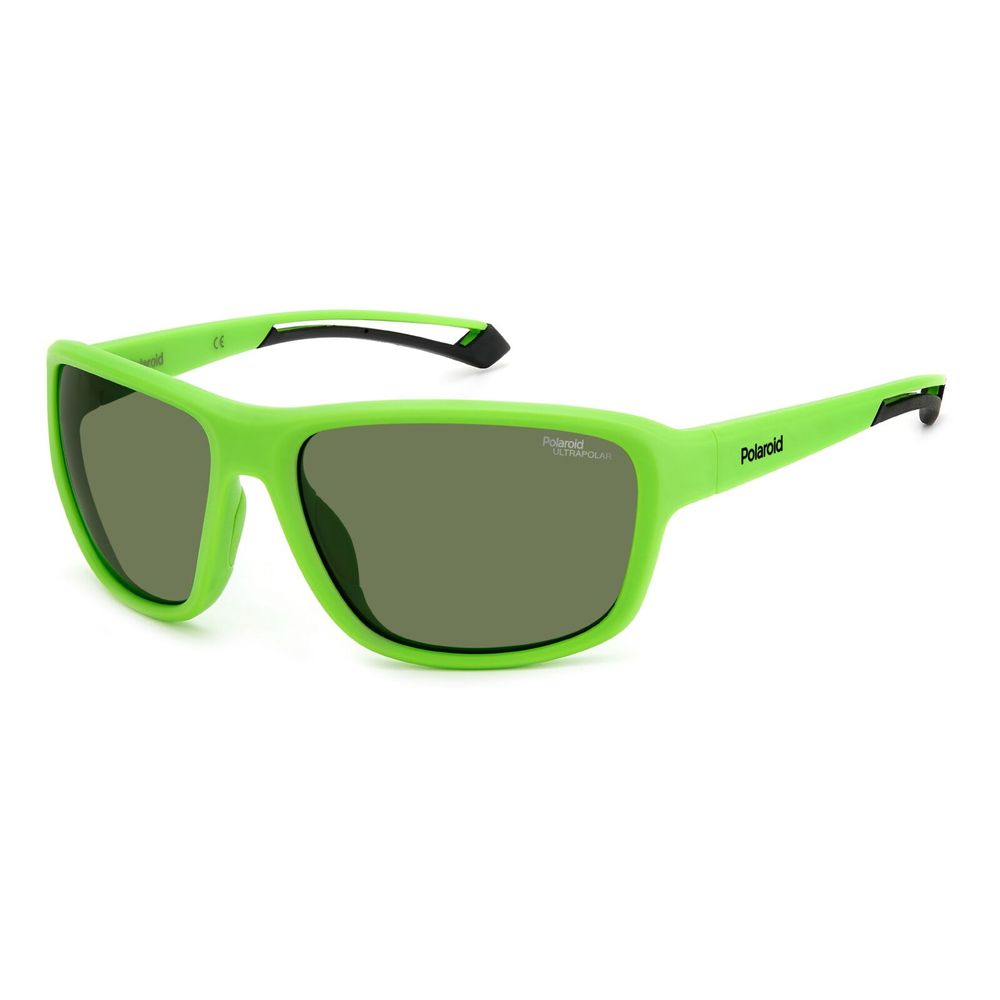 Polaroid Green Polycarbonate Sunglasses for Effortless Elegance