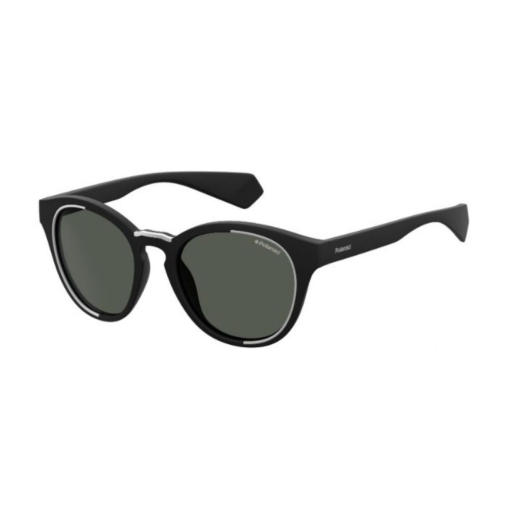 Polaroid Black Acetate Sunglasses for Timeless Elegance