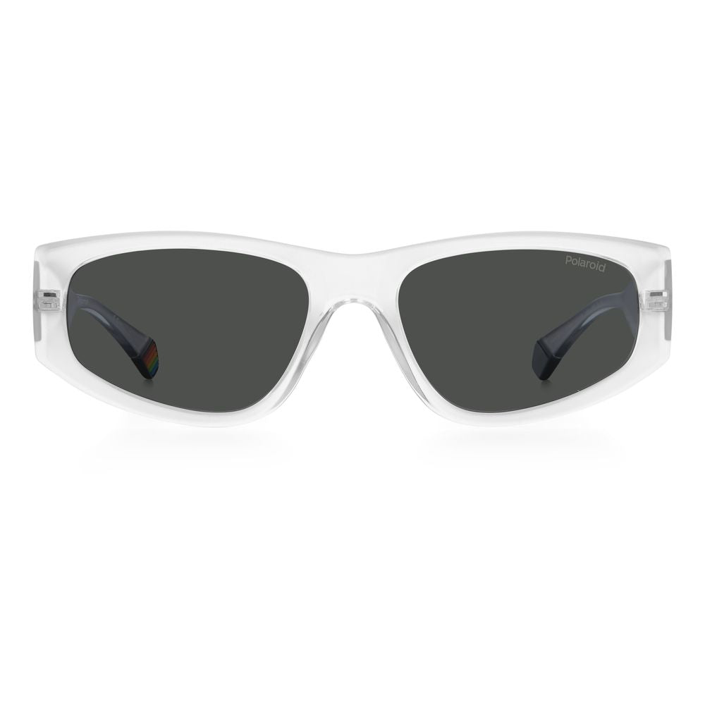 Polaroid Transparent Acetate Sunglasses for Effortless Elegance