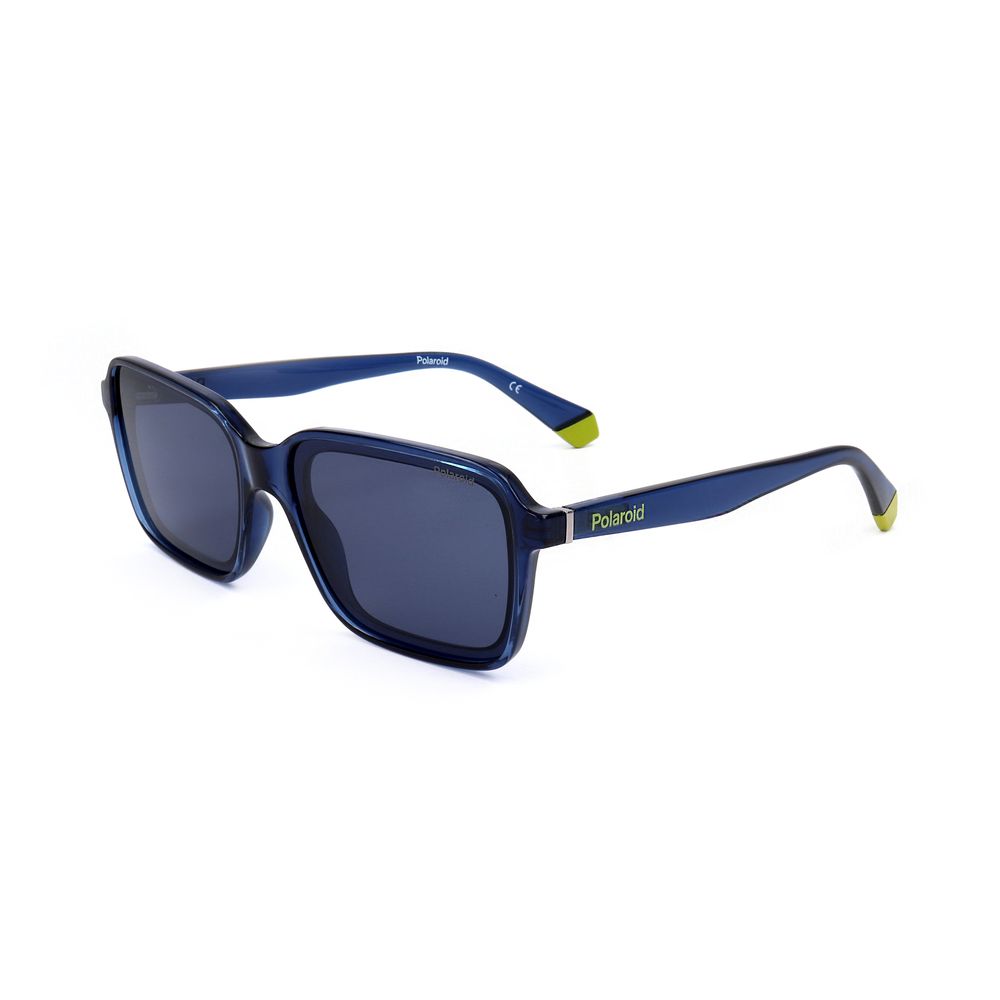 Polaroid Blue Metal Sunglasses for Timeless Elegance