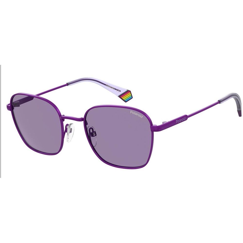 Polaroid Purple Steel Sunglasses for Timeless Elegance