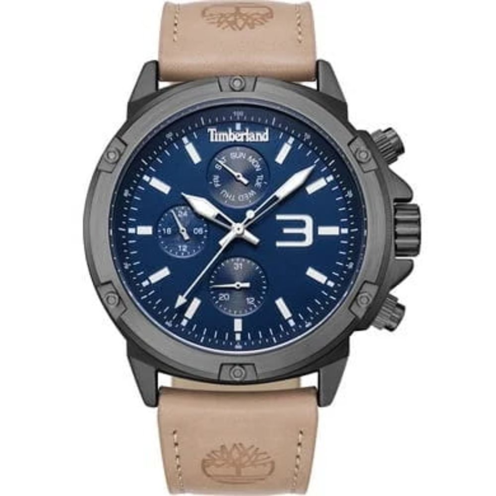 Timberland Beige Leather Watch: A Timeless Statement Piece