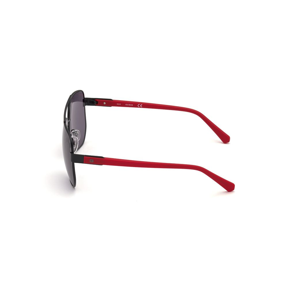 Guess Black Metal Sunglasses for Timeless Elegance