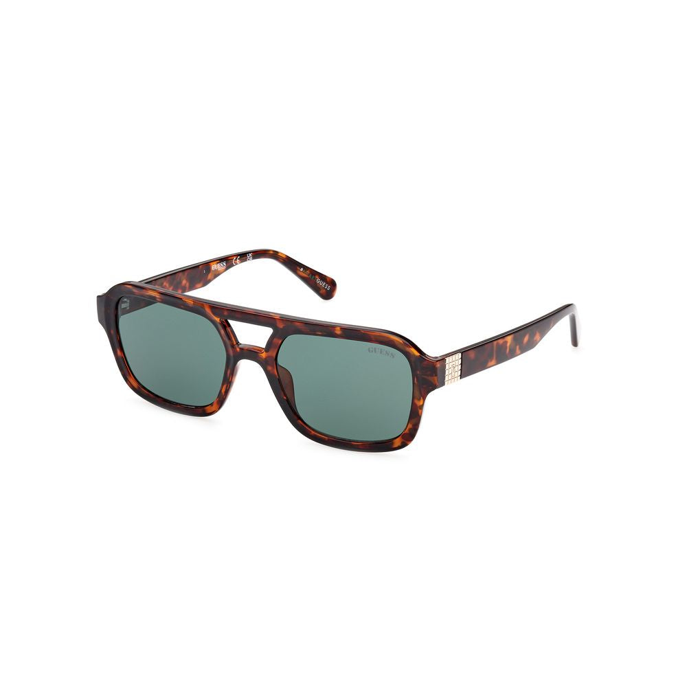Guess Brown Injected Sunglasses for Timeless Elegance