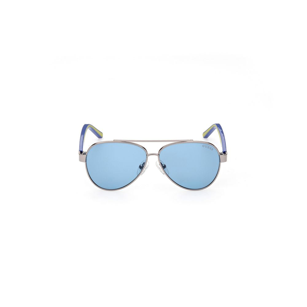 Guess Gray Metal Sunglasses: Timeless Elegance Redefined