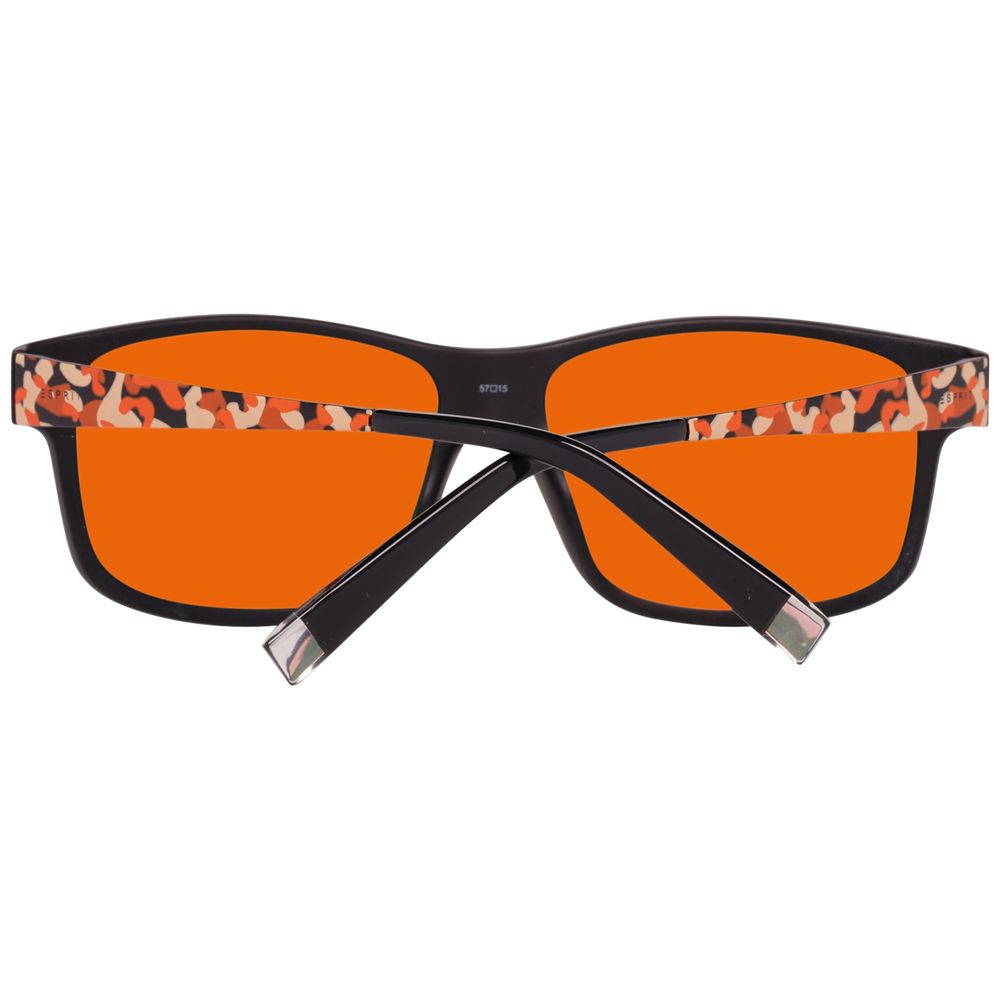 Esprit Black Resin Sunglasses for Timeless Elegance