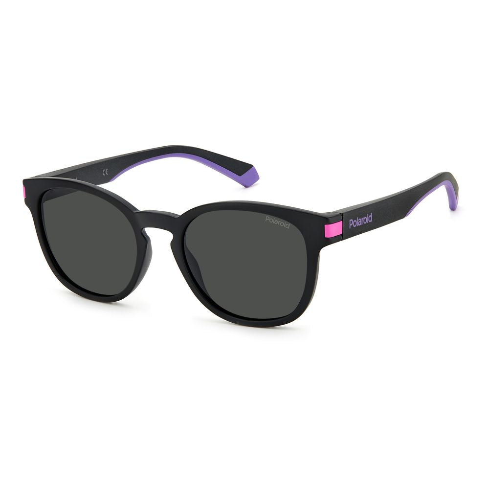 Polaroid Black Resin Sunglasses for Timeless Elegance