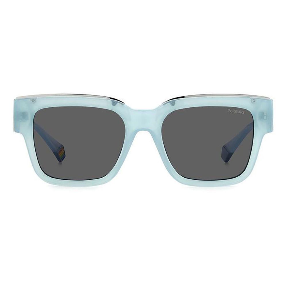 Polaroid Blue Resin Sunglasses for Elevated Style