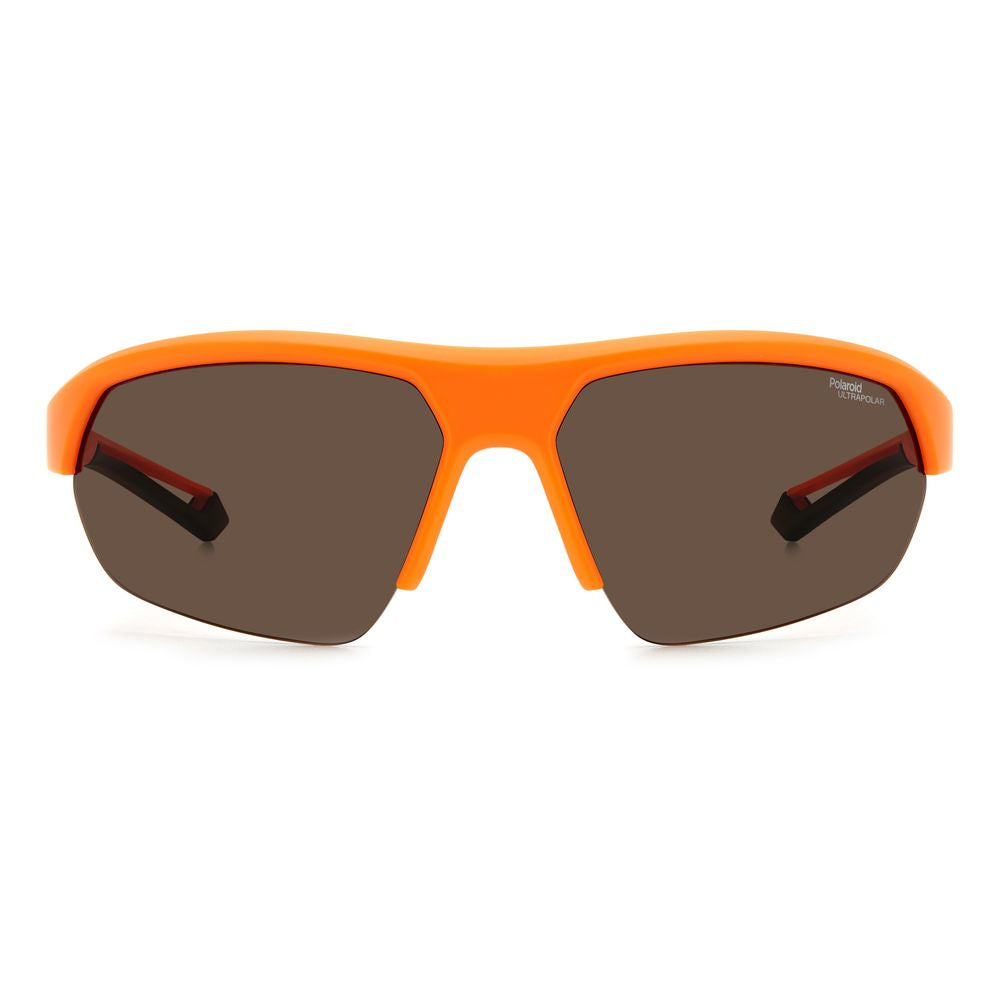 Polaroid Orange Resin Sunglasses for Elevated Style