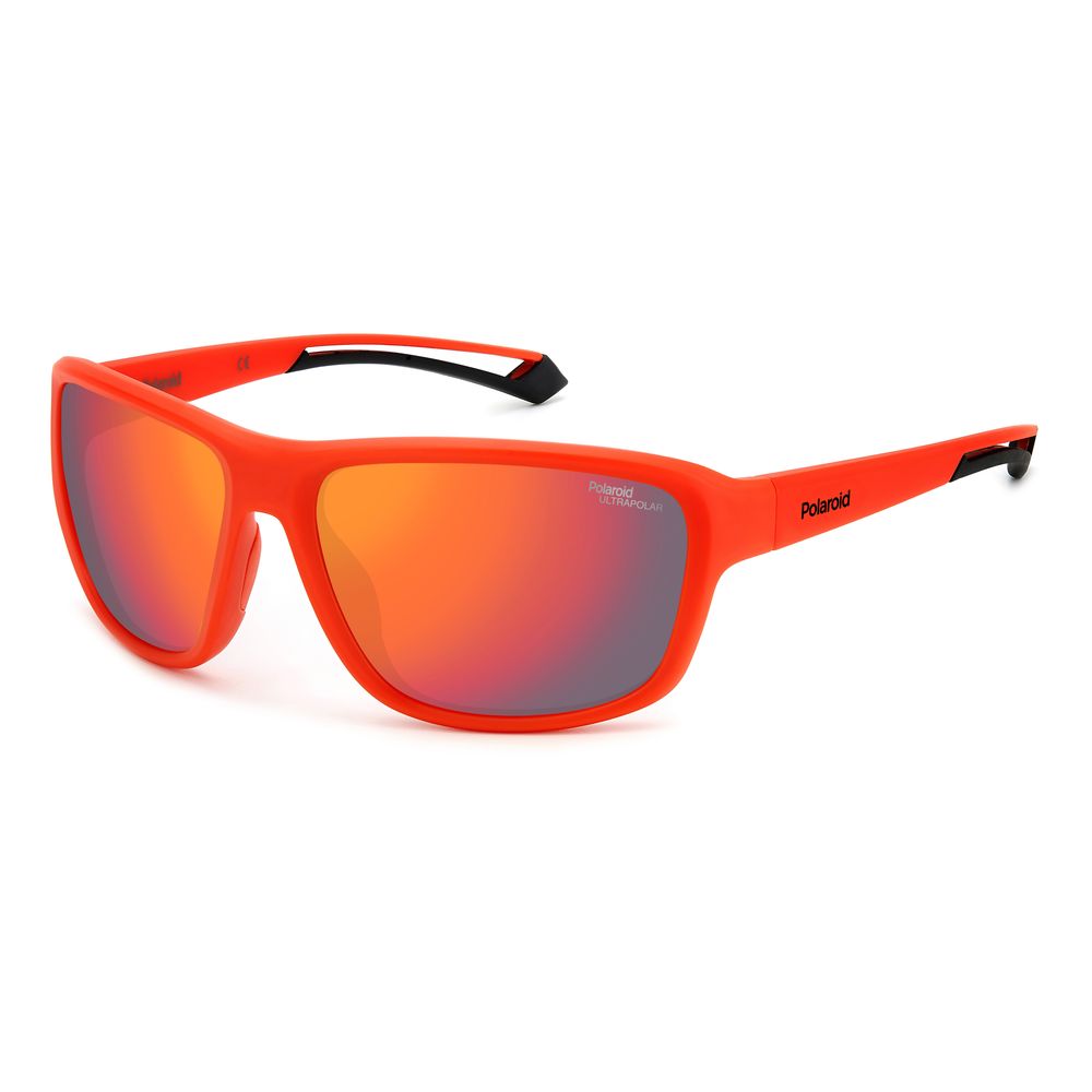 Polaroid Red Resin Sunglasses for Elevated Style