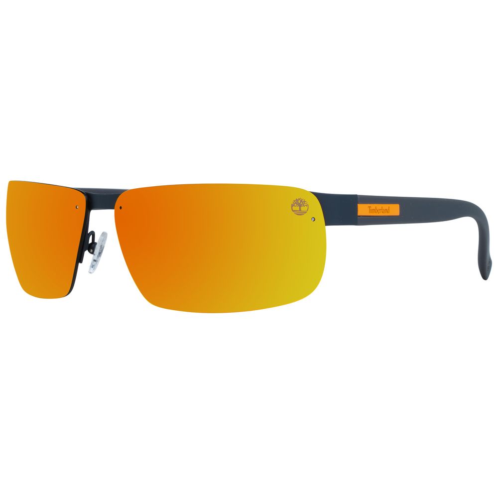 Timberland Brown Metal Sunglasses for Timeless Elegance