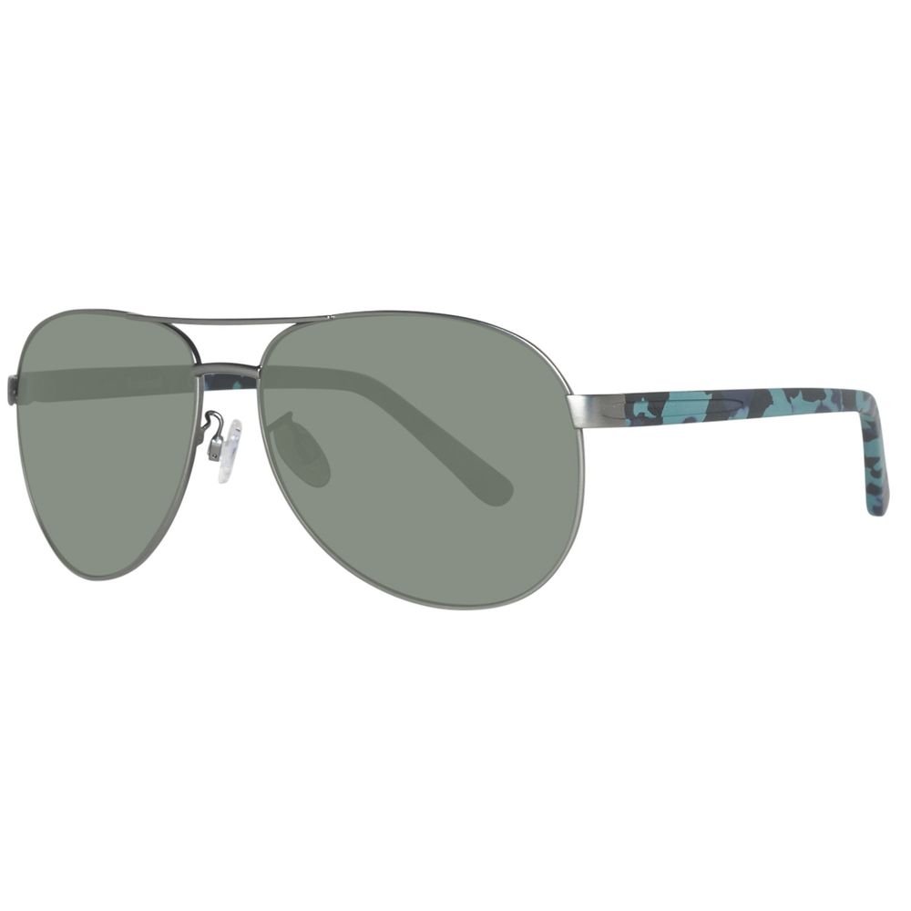 Timberland White Resin Sunglasses for Effortless Elegance