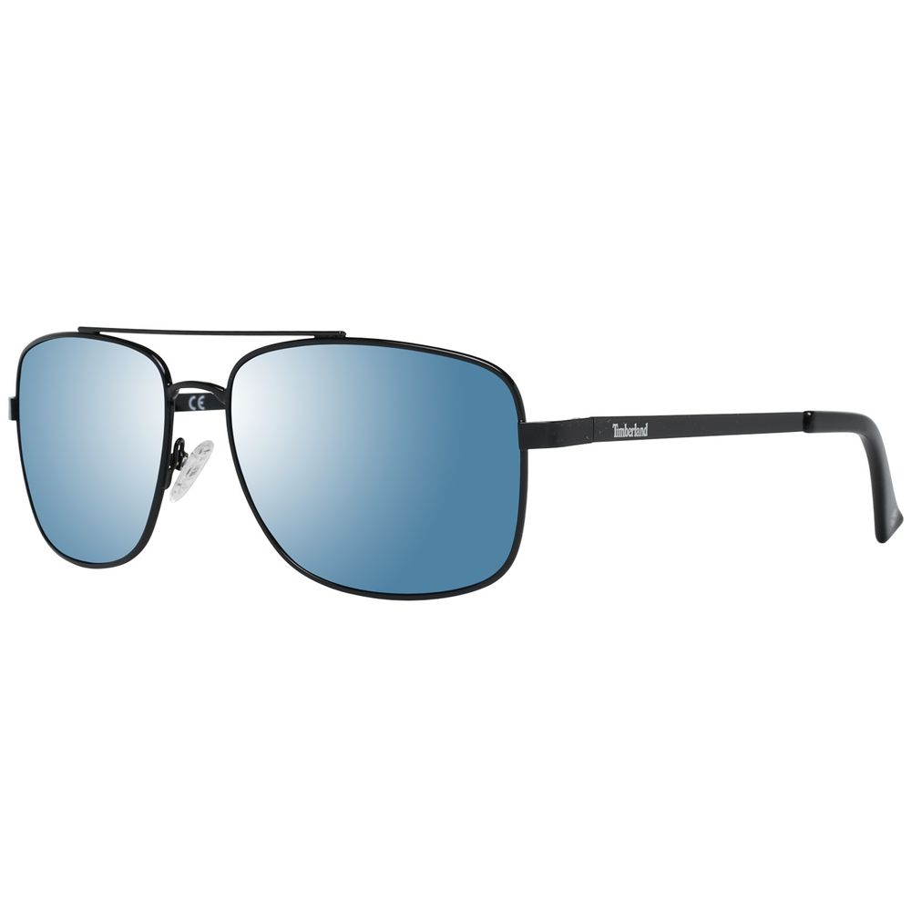 Timberland Black Resin Sunglasses for Elevated Style