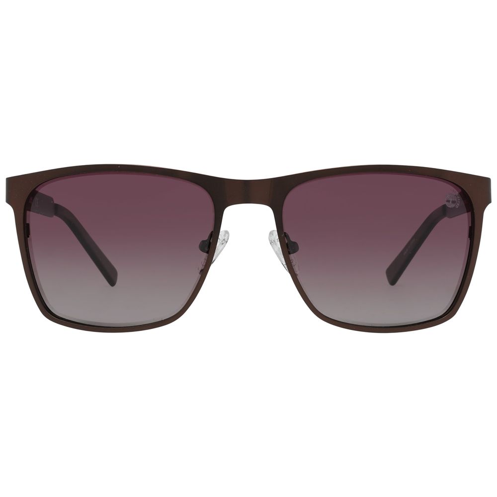 Timberland Gray Metal Sunglasses for Effortless Elegance