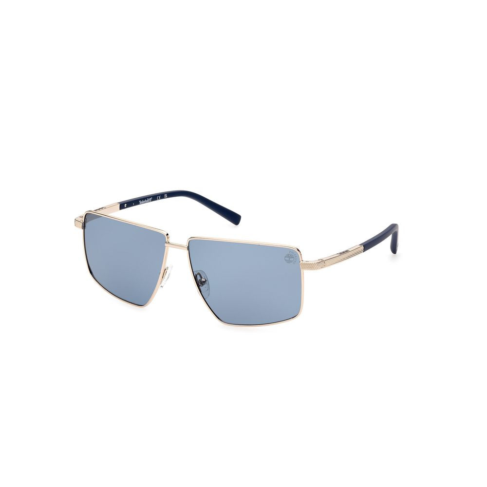 Timberland Gray Metal Sunglasses for Elevated Style