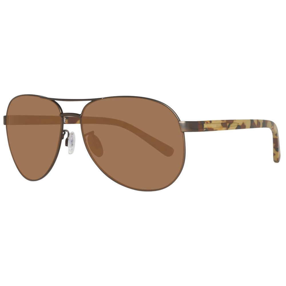 Timberland Gray Metal Sunglasses for Timeless Elegance