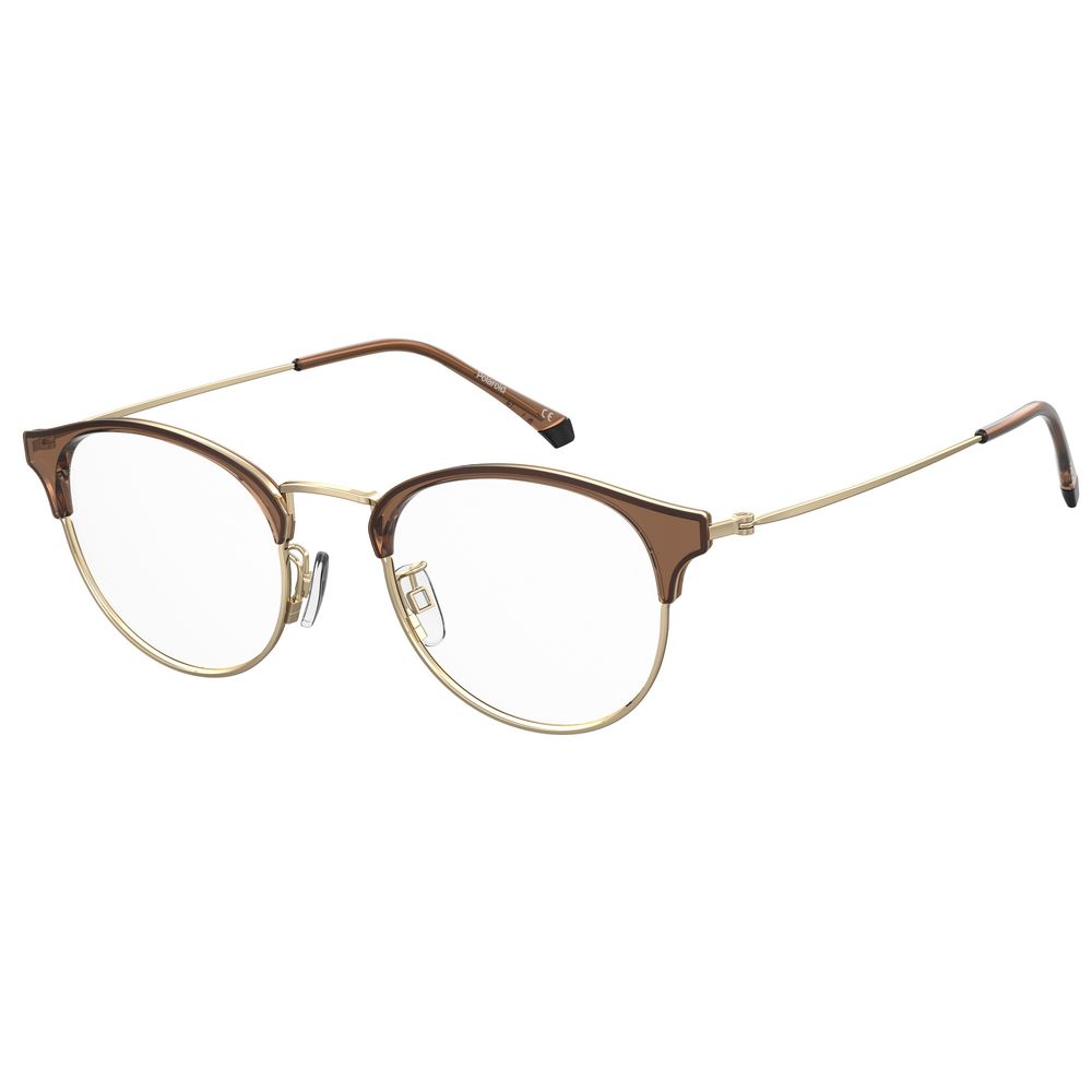 Polaroid Brown Metal Frames - Effortless Elegance Redefined