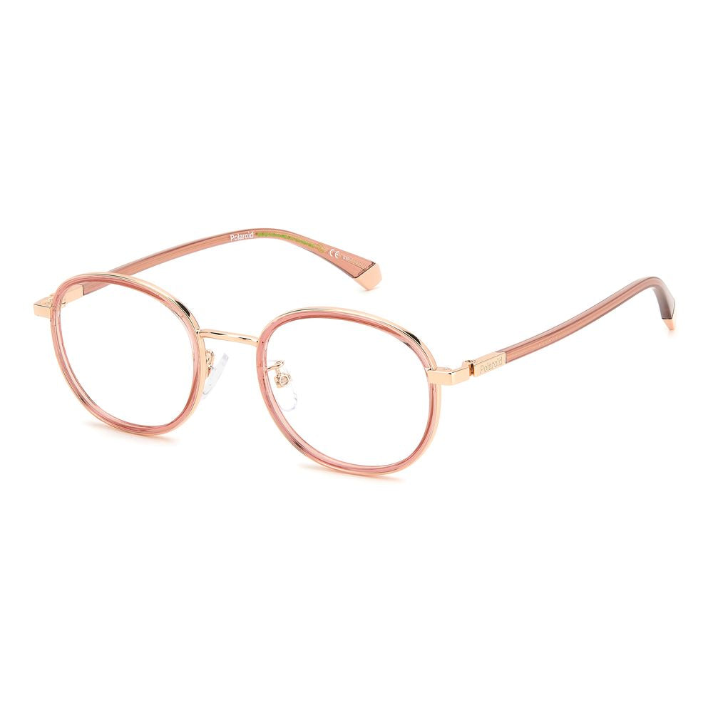 Polaroid Gold Metal Frames for Sophisticated Eyewear Elegance