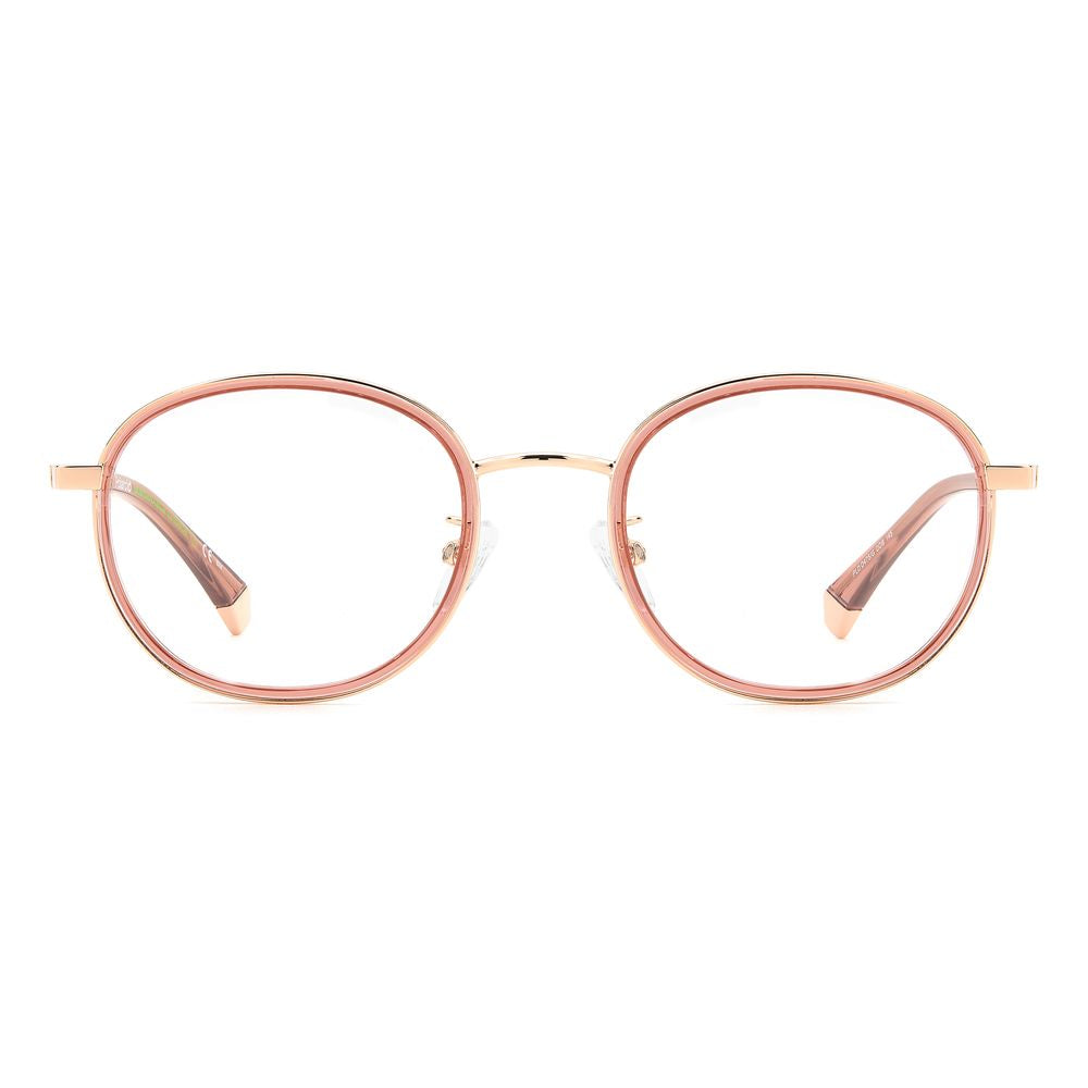 Polaroid Gold Metal Frames for Sophisticated Eyewear Elegance