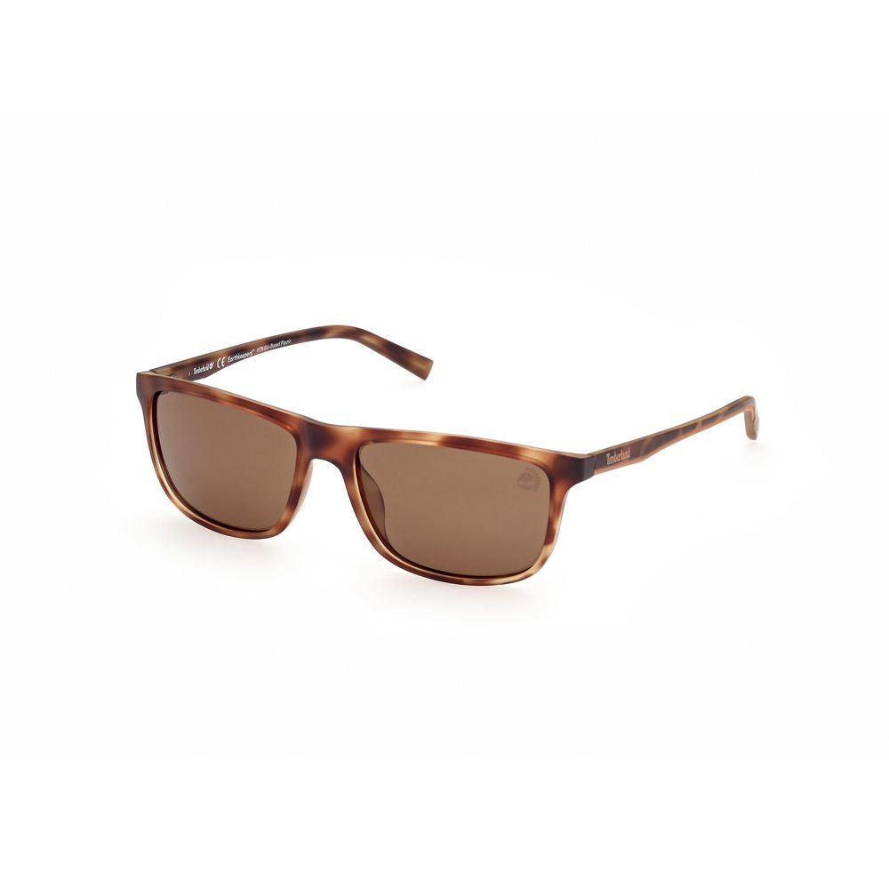 Timberland Brown Injected Sunglasses for Effortless Elegance