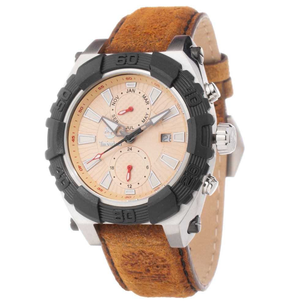 Timberland Brown Leather Watch: Timeless Luxury Redefined