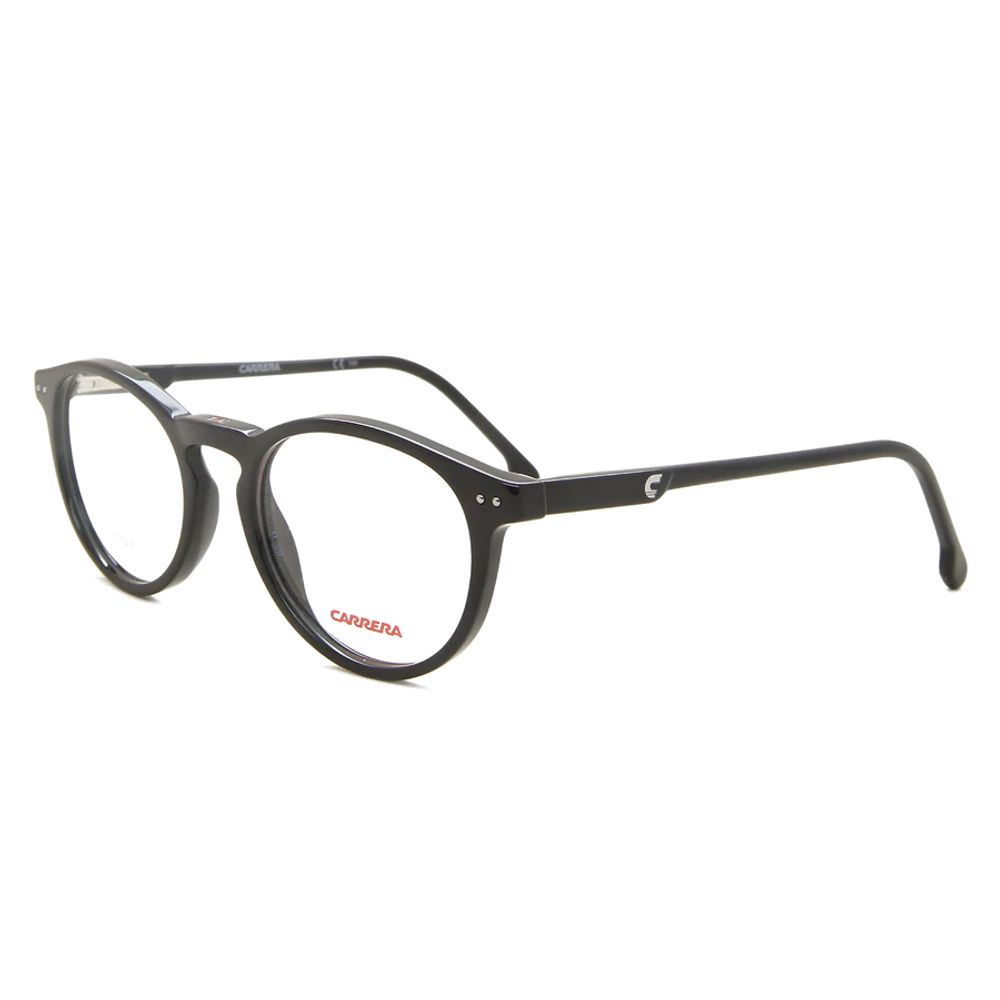 Carrera Black Acetate Eyewear for Timeless Elegance