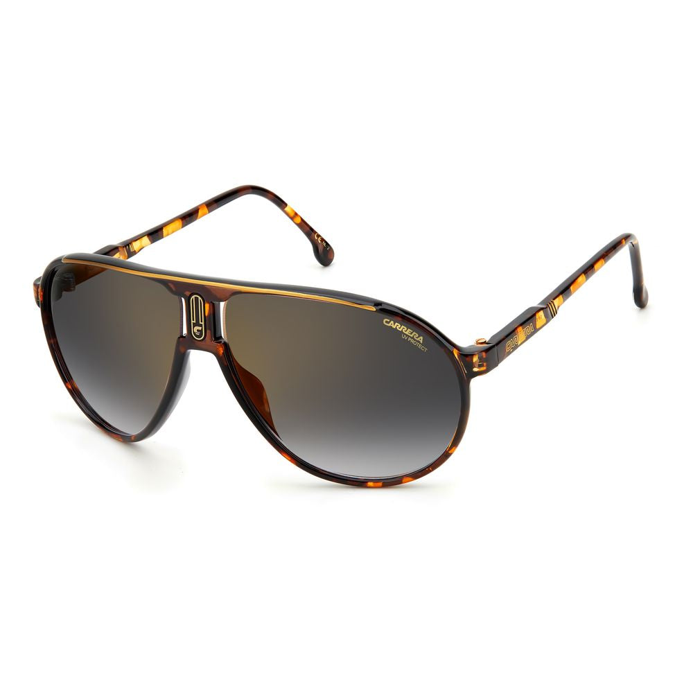 Carrera Brown Optyl Sunglasses with Magnetic Clip Design
