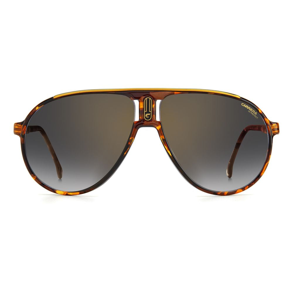 Carrera Brown Optyl Sunglasses with Magnetic Clip Design