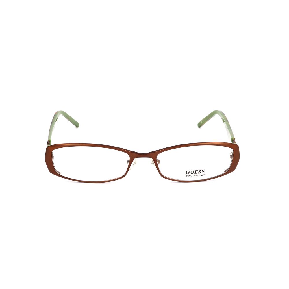 Guess Brown Metal Frames - Sophisticated Eyewear Elegance