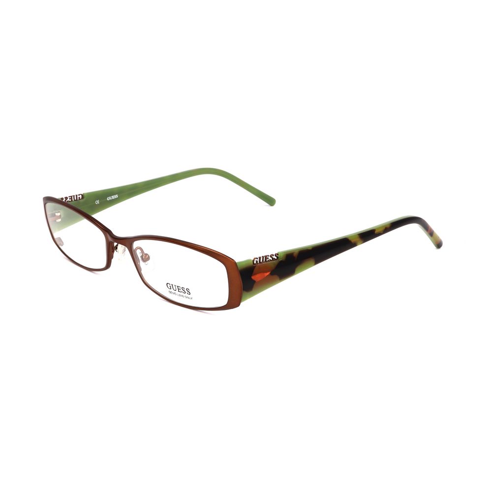 Guess Brown Metal Frames - Sophisticated Eyewear Elegance