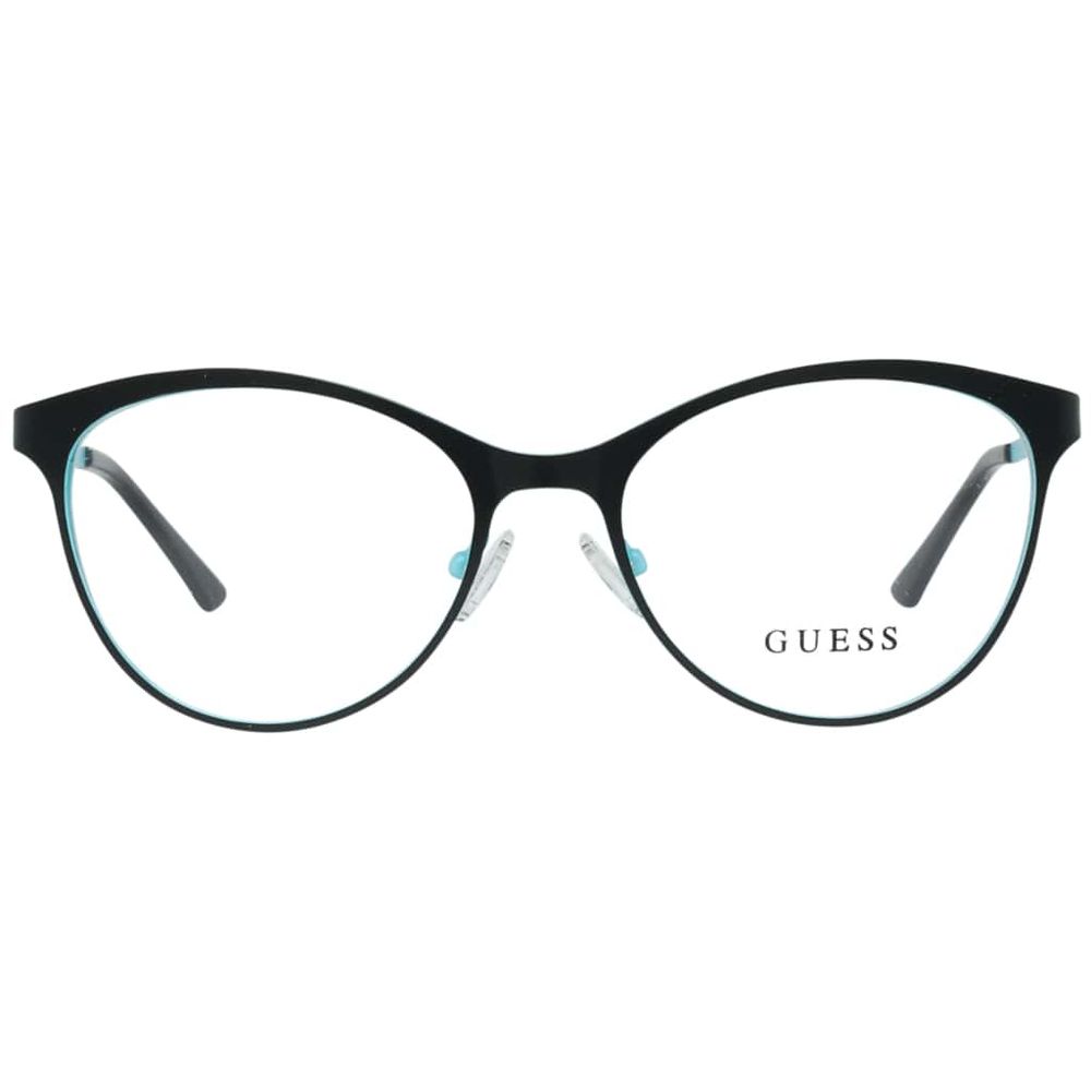 Guess Black Matte Metal Frames for Timeless Elegance