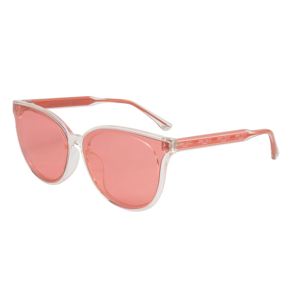 Jimmy Choo Transparent Acetate Sunglasses for Luxury Style