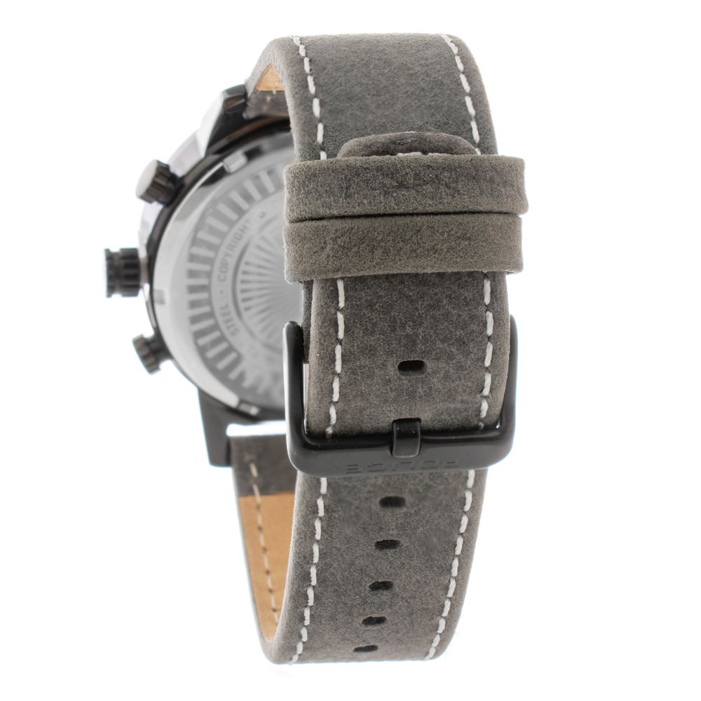 Police Gray Leather Watch – Timeless Elegance Redefined
