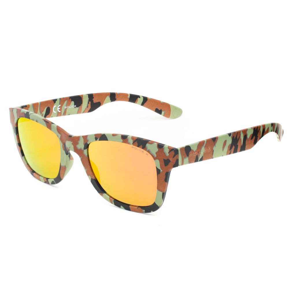 Police Multicolor Injected Sunglasses for Elevated Style