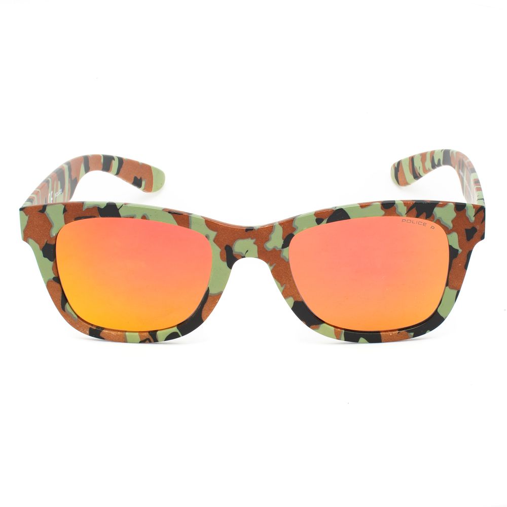 Police Multicolor Injected Sunglasses for Elevated Style