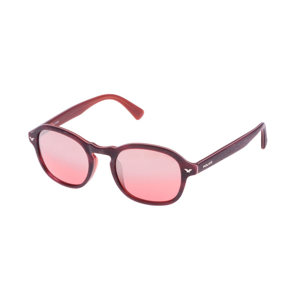 Police Brown Acetate Sunglasses for Elevated Style