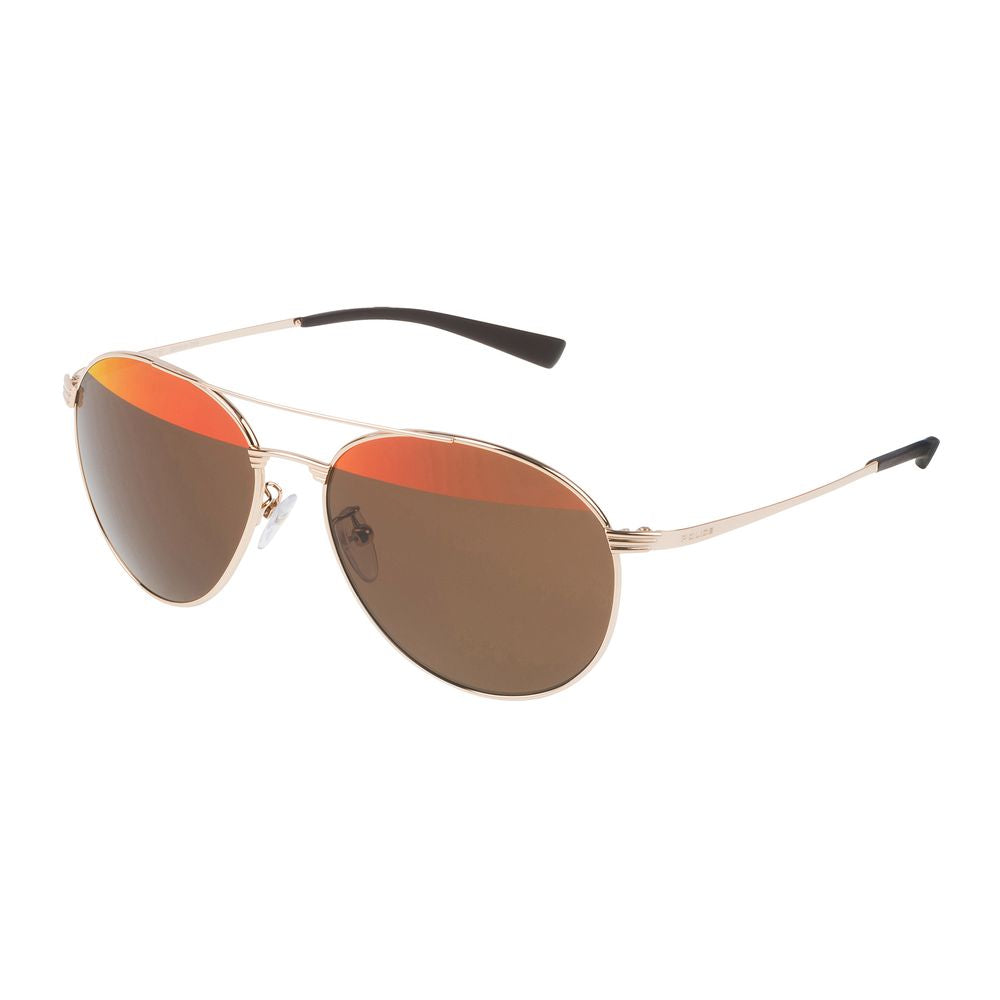 Police Multicolor Metal Sunglasses for Bold Style Statement