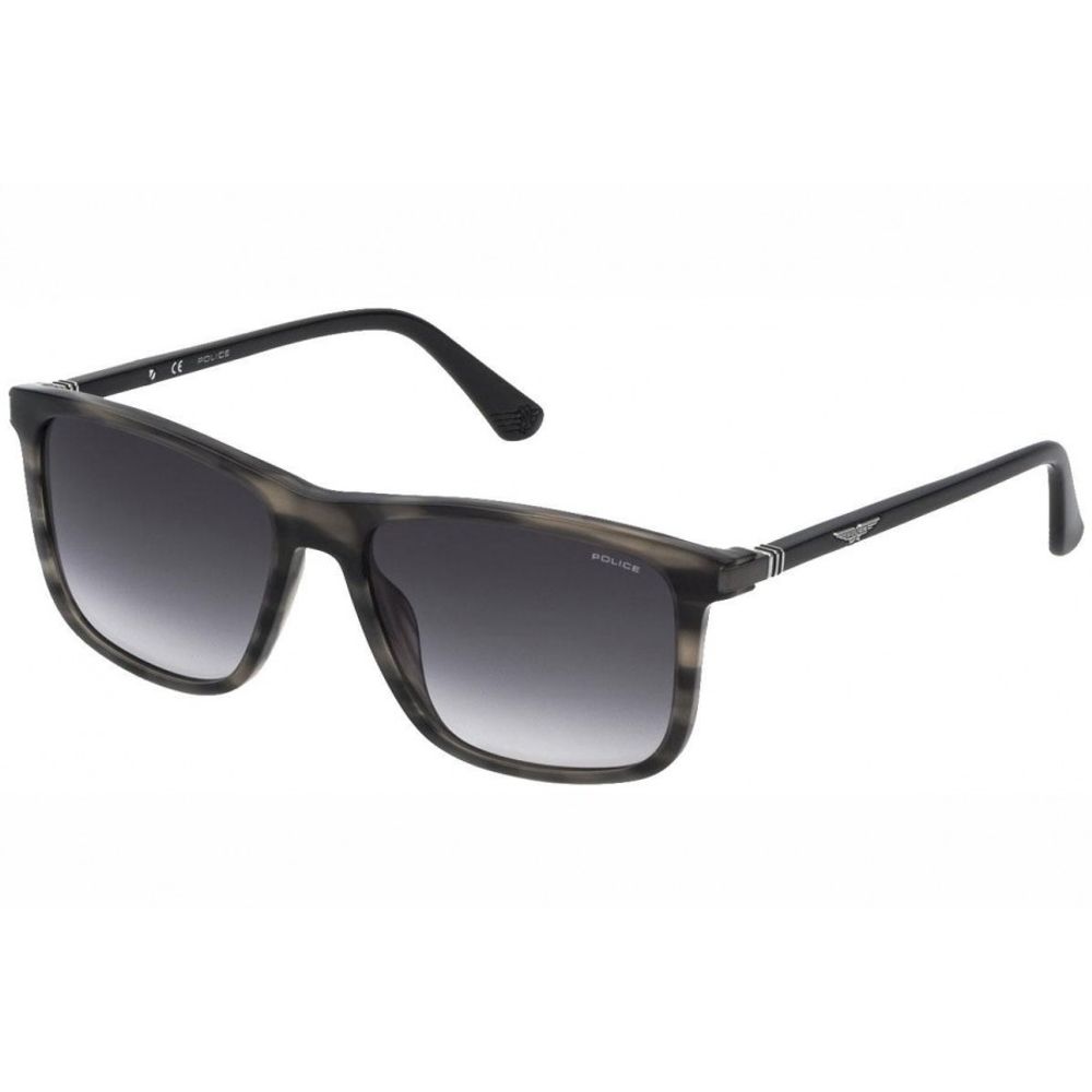 Police Brown Metal Sunglasses - Timeless Elegance Redefined