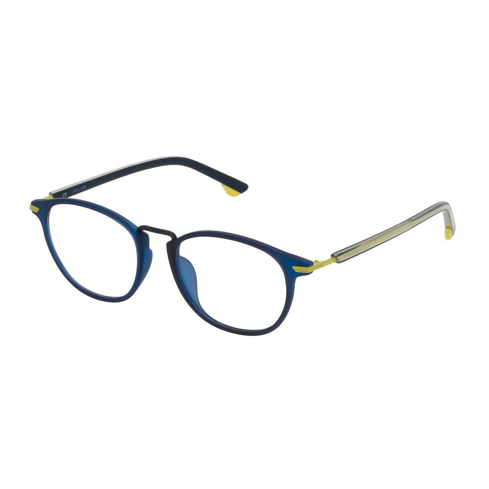 Police Blue Acetate Frames - Sophisticated Eyewear Redefined