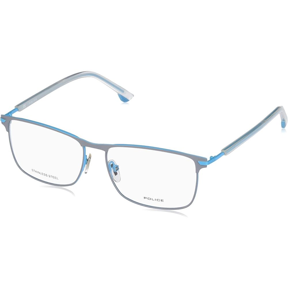 Police Blue Metal Frames – Sophisticated Eyewear Statement