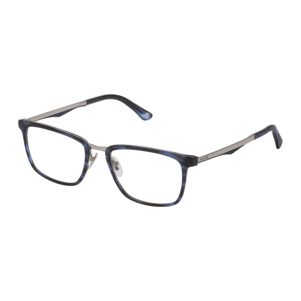 Police Blue Acetate Frames for Elevated Eyewear Style