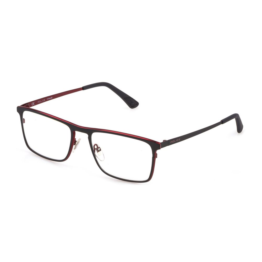 Police Red Metal Frames - Bold Luxury Eyewear Statement