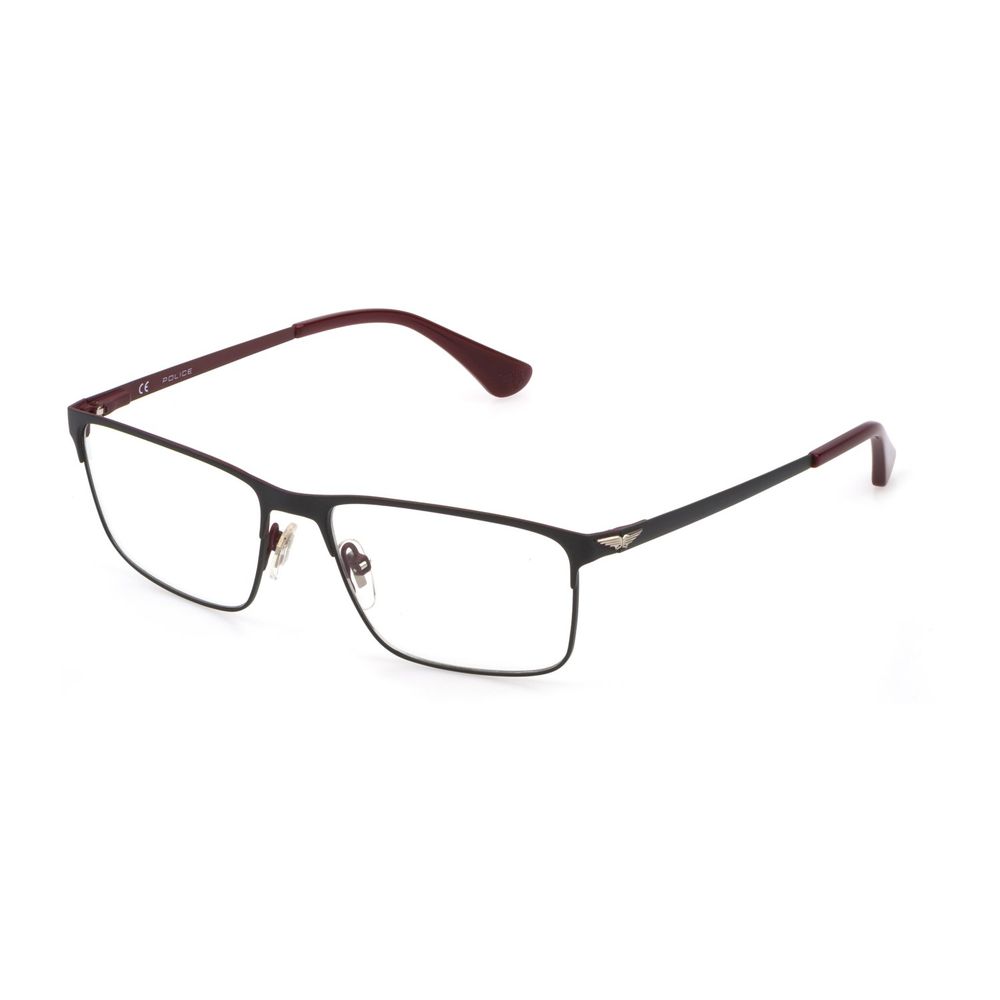 Police Red Metal Frames - Bold Eyewear for Distinct Taste