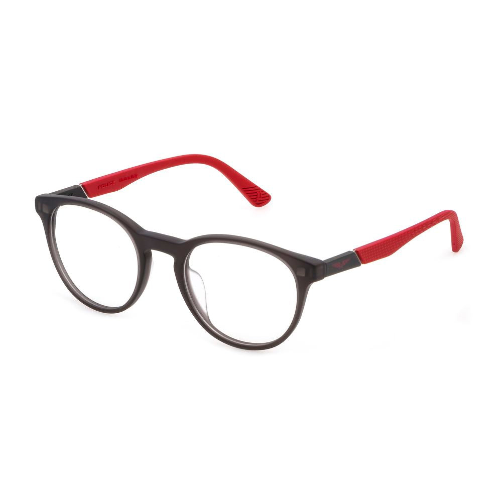 Police Gray Acetate Frames for Timeless Sophistication