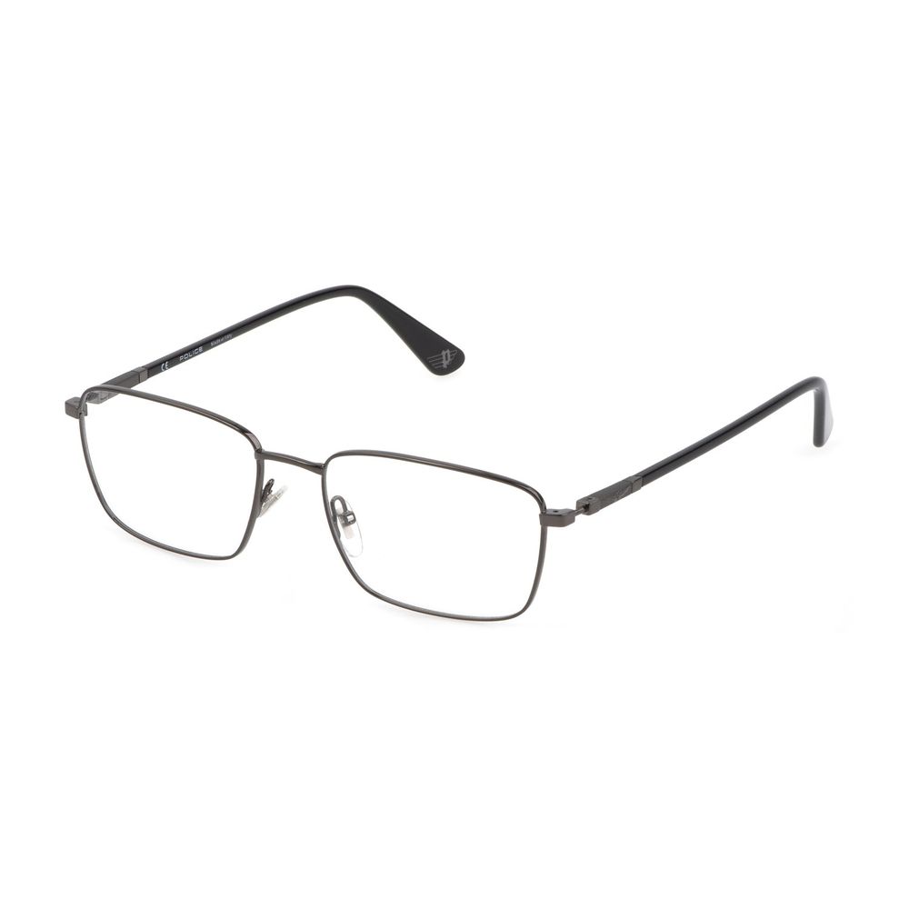 Police Gray Metal Frames - Sophisticated Eyewear Design