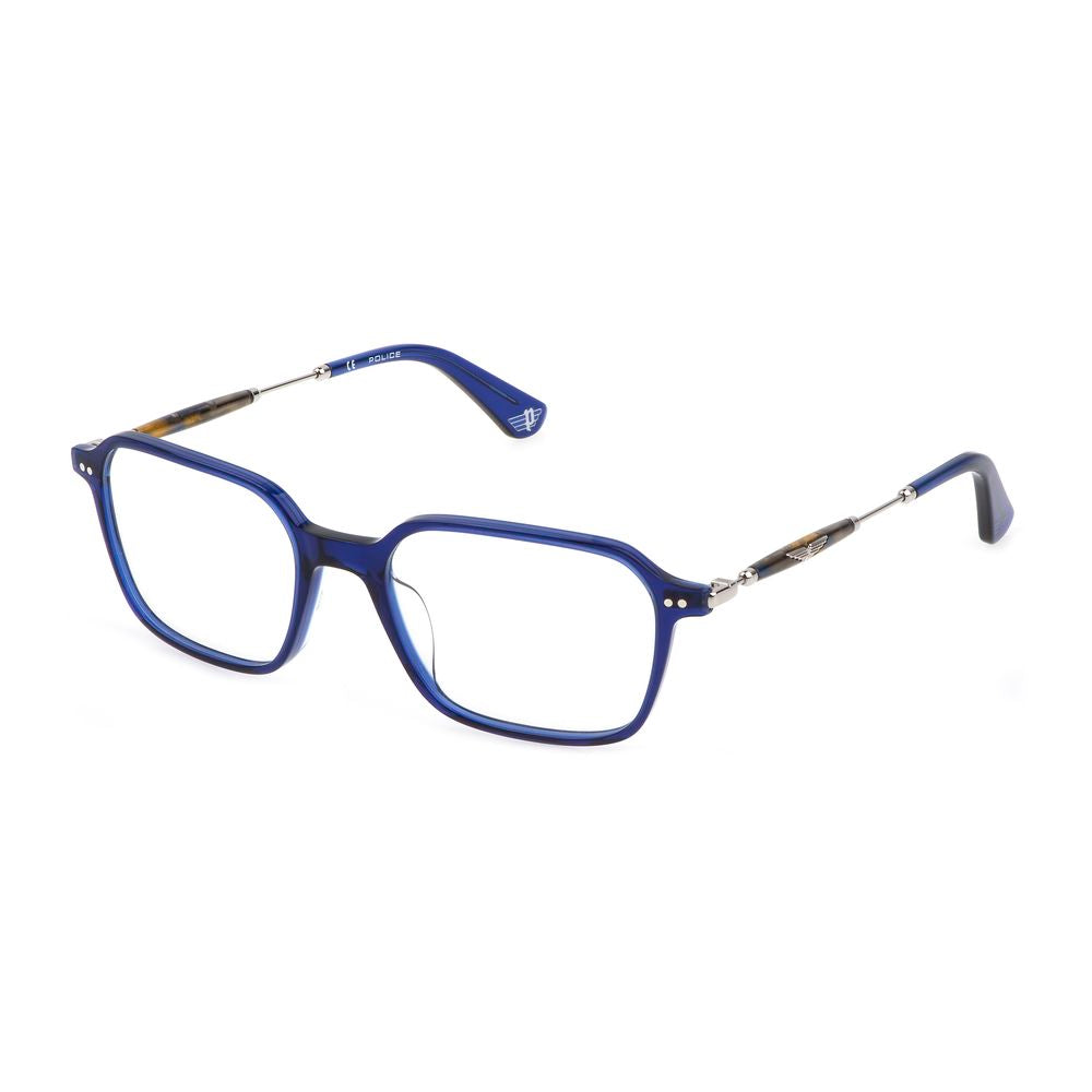 Police Blue Acetate Frames for Timeless Sophistication