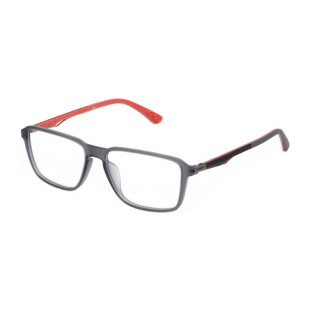 Police Gray Acetate Frames – Sophisticated Eyewear Statement