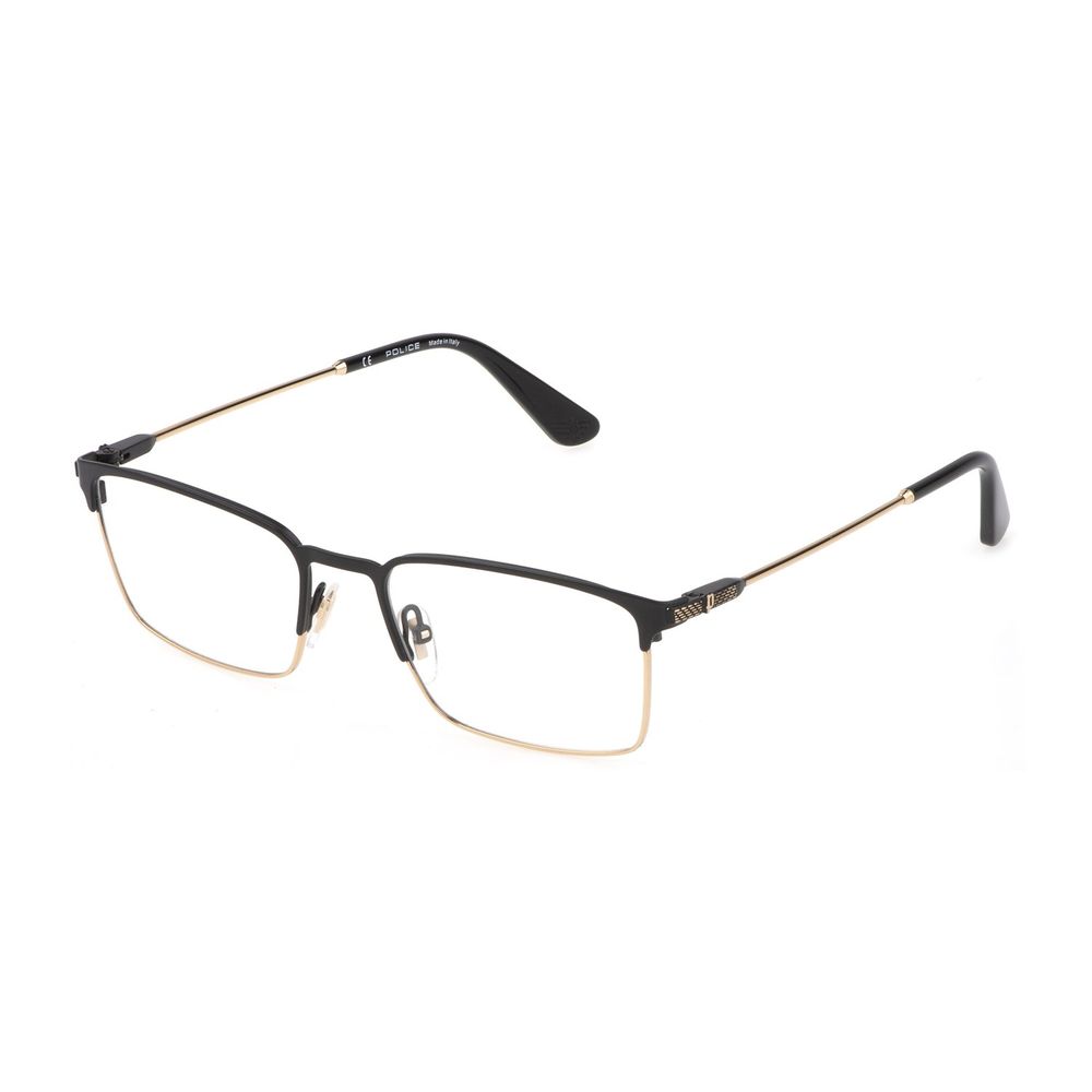 Police Black Metal Frames - Sophisticated Eyewear Elegance